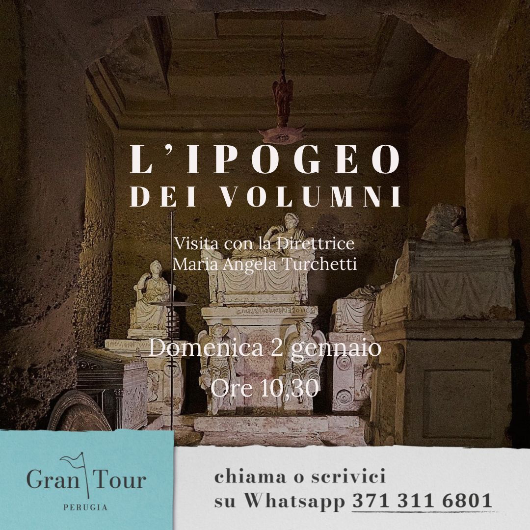 Ipogeo dei Volumni. Gran Tour visita guidata